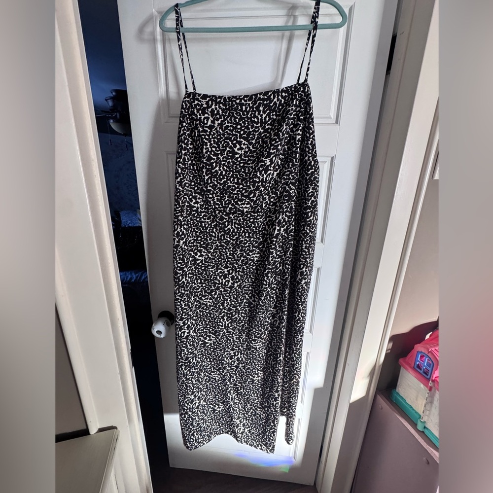 A New Day Black and White Patterned Maxi dress - Picture 1 of 3